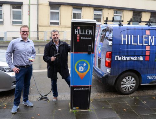 Elektro Hillen baut Ladesäule für Hohenlimburg